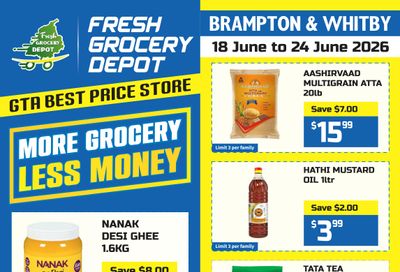 Fresh Grocery Depot Flyer June 18 to 24