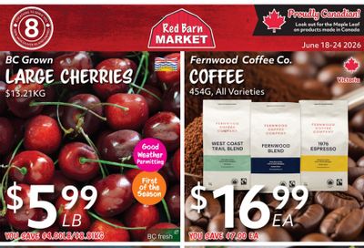 Red Barn Market Flyer June 18 to 24