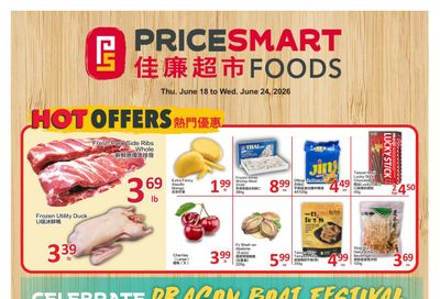 PriceSmart Foods Flyer June 18 to 24