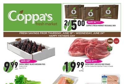 Coppa's Fresh Market Flyer June 18 to 24