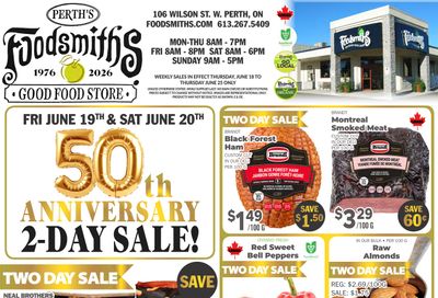 Foodsmiths Flyer June 18 to 25