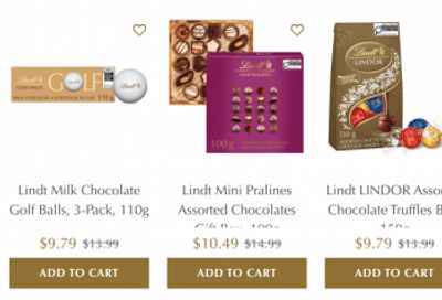 Lindt Chocolate Canada: Save on Pick & Mix + Offers