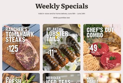 Meridian Farm Market Flyer June 18 to 24