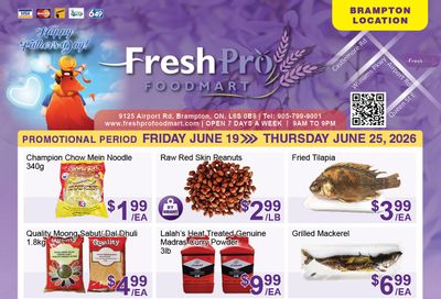 FreshPro Foodmart (Brampton) Flyer June 19 to 25
