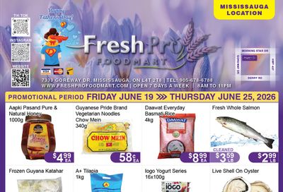FreshPro Foodmart (Mississauga) Flyer June 19 to 25