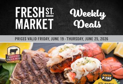 Fresh St. Market Flyer June 19 to 25