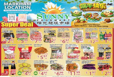 Sunny Foodmart (Markham) Flyer June 19 to 25
