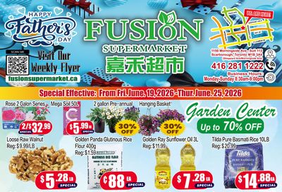 Fusion Supermarket (Scarborough) Flyer June 19 to 25