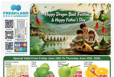 FreshLand Supermarket Flyer June 19 to 25