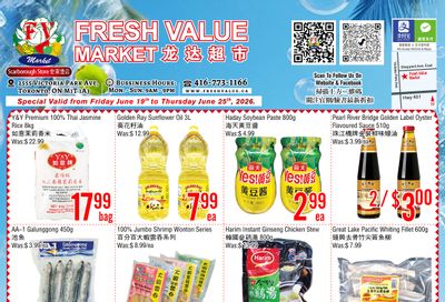 Fresh Value (Scarborough) Flyer June 19 to 25