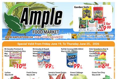 Ample Food Market (Brampton) Flyer June 19 to 25
