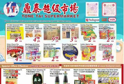 Tone Tai Supermarket Flyer June 19 to 25