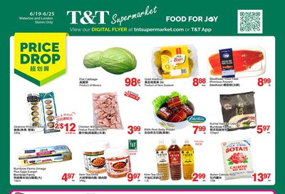 T&T Supermarket (London & Waterloo) Flyer June 19 to 25