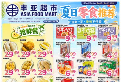 Asia Food Mart Flyer June 19 to 25