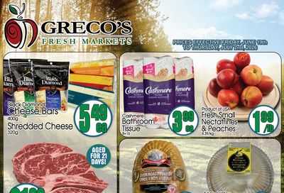 Greco's Fresh Market Flyer June 19 to July 2