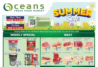 Oceans Fresh Food Market (Brampton) Flyer June 19 to 25