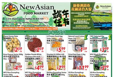 New Asian Food Market Flyer June 19 to 25