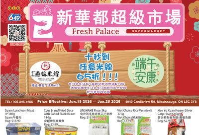 Fresh Palace Supermarket Flyer June 19 to 25