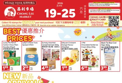 Chong Lee Market Flyer June 19 to 25