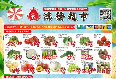 Superking Supermarket (North York) Flyer June 19 to 25