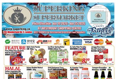 Superking Supermarket (London) Flyer June 19 to 25