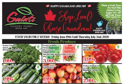 Galati Market Fresh Flyer June 19 to July 2