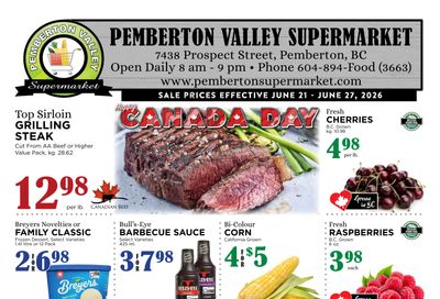 Pemberton Valley Supermarket Flyer June 21 to 27