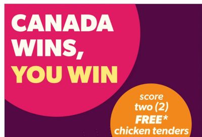 Loblaws Ontario: Get 2 Free Chicken Tenders The Day After Canada’s Men’s National Soccer Team Wins