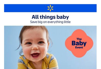 Walmart Baby Event Flyer June 18 to 24