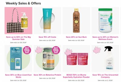 Well.ca: Big Summer Sale up to 60% off