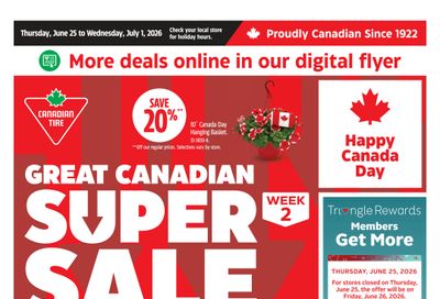 Canadian Tire (Atlantic) Flyer June 25 to July 1