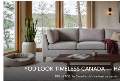 EQ3 Canada Day Sale: Save 20% off Until July 1st