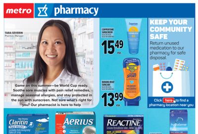 Metro (ON) Pharmacy Flyer June 25 to July 22