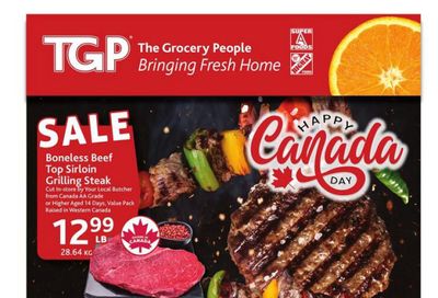 TGP The Grocery People Flyer June 25 to July 1