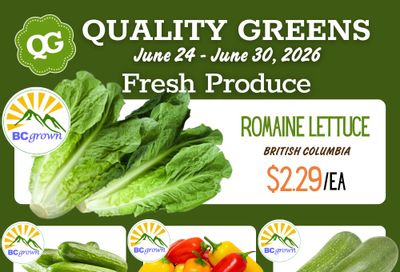 Quality Greens Flyer June 24 to 30
