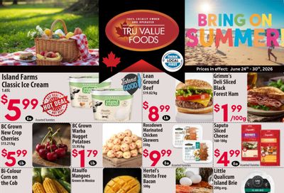Tru Value Foods Flyer June 24 to 30