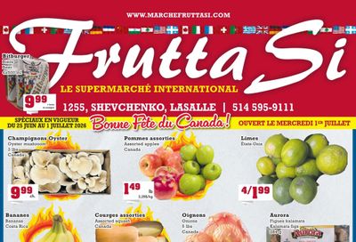 Frutta Si Flyer June 25 to July 1