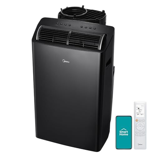 Midea Duo 14,000 BTU (12,000 BTU SACC) HE Inverter Ultra Quiet Portable Air Conditioner, Cools up to 550 Sq. Ft, Works with Alexa/Google Assistant, Includes Remote Control & Window Kit $668.79 (lowest)