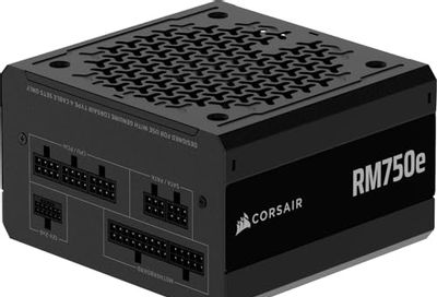 CORSAIR RM750e (2025) Fully Modular Low-Noise ATX Power Supply with 12V-2x6 Cable – ATX 3.1 & PCIe 5.1 Compliant, Cybenetics Gold Efficiency, 105°C-Rated Capacitors, Modern Standby Mode £114.98 (lowest)