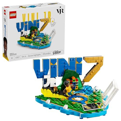 LEGO Editions Vini Jr. – Soccer Highlights - Building Set Collectible Soccer Gift W/Plaque - Kids Bedroom or Shelf Decor $30.26 (lowest)