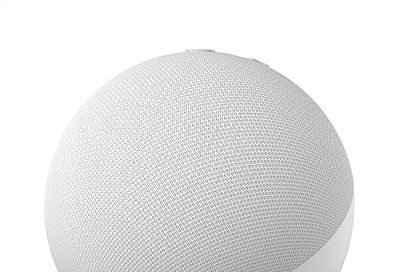 Amazon Echo Dot (newest model), Vibrant sounding Alexa speaker, Great for bedrooms, dining rooms and offices, Designed for Alexa+, Glacier White