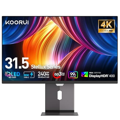 [Monitor] Koorui S3241XO 32" OLED 4K UHD 240 Monitor ($700) [Amazon]