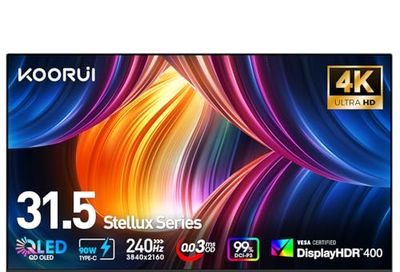 [Monitor] Koorui S3241XO 32" OLED 4K UHD 240 Monitor ($700) [Amazon]