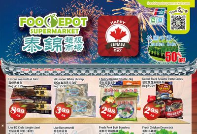 Food Depot Supermarket Flyer June 26 to July 2