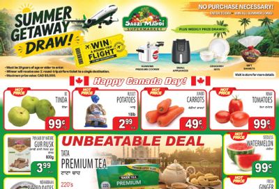 Sabzi Mandi Supermarket (Lower Mainland) Flyer June 26 to July 1