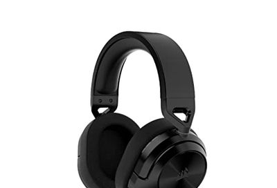 CORSAIR HS55 Wireless Multiplatform Lightweight Gaming Headset with Bluetooth - Dolby 7.1 Surround Sound - iCUE Compatible - PC, PS5, PS4, Nintendo Switch, Mobile - Black
