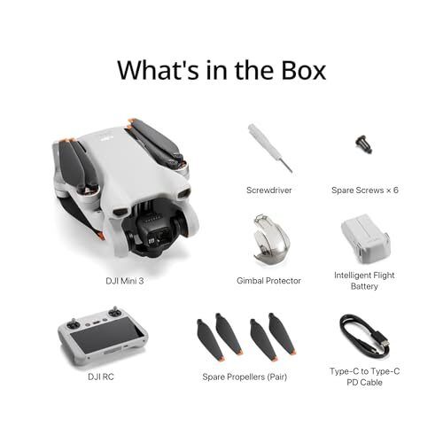 Amazon.ca: DJI Mini 3 with DJI RC - $369