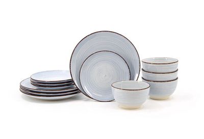 Walmart: Hometrends 12 piece Sophia Dinnerware $5.00 (reg. $29.97)