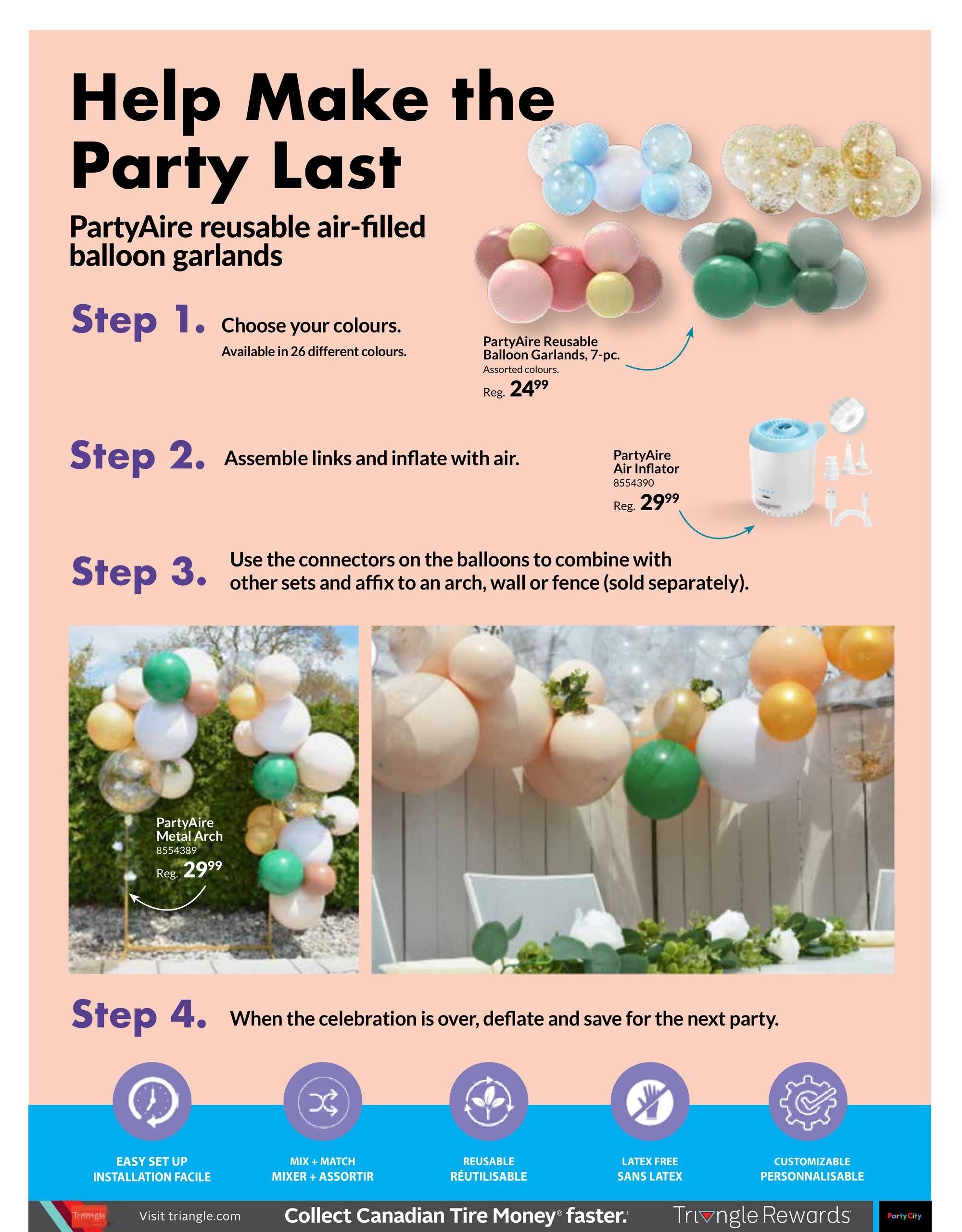 Party City Flyer June 26 to September 3