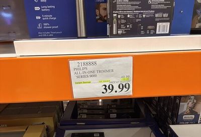 Costco: Philips Series 9000 All-In-One Trimmer ($39.99)